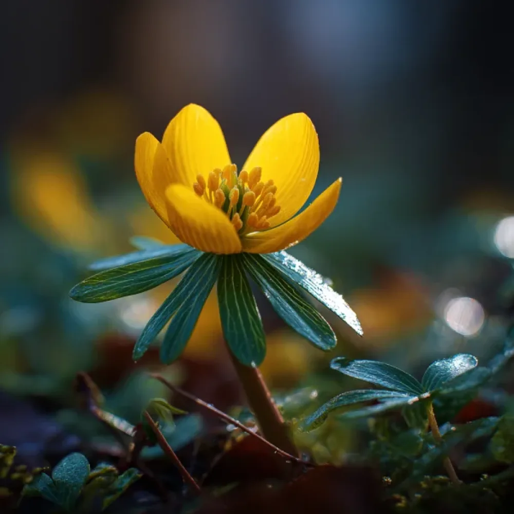 Eranthis cilicica (žltý)