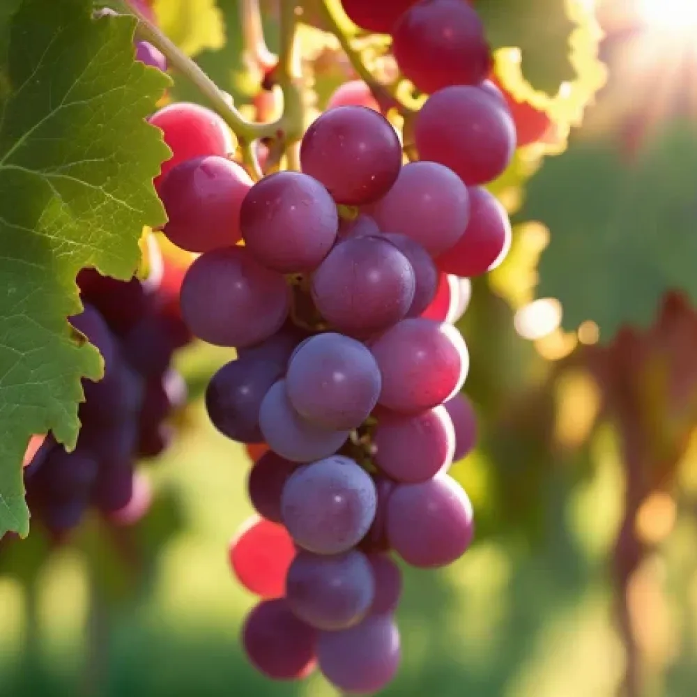 Vinič odroda Red Globe - červená stolová - neskoro dozrievajúca, ružová, veľkobobuľová