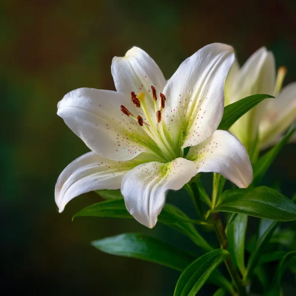 Ľalia Asiatic White (biela ázijská)